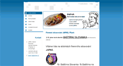 Desktop Screenshot of japas-stravovani.cz